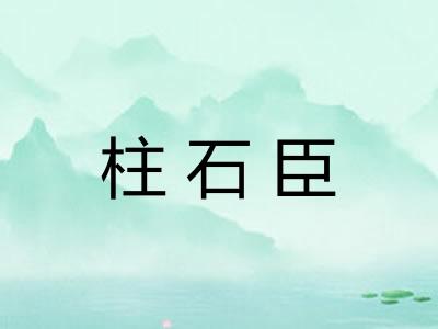 柱石臣