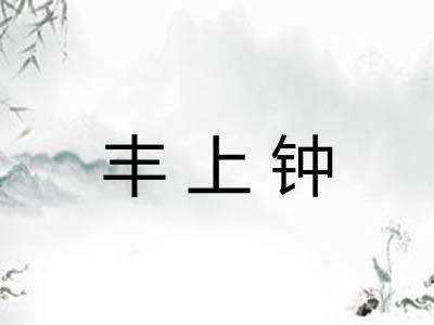 丰上钟