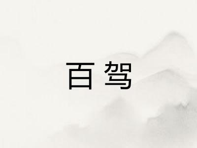 百驾