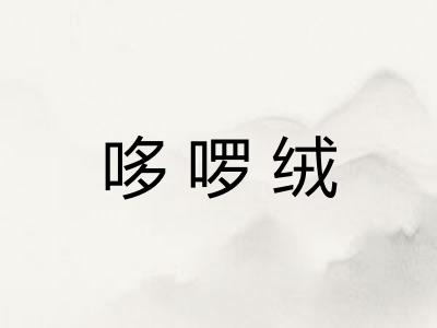 哆啰绒