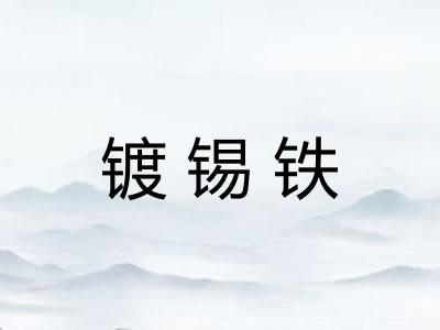镀锡铁