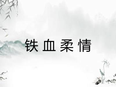 铁血柔情