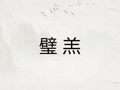 璧羔