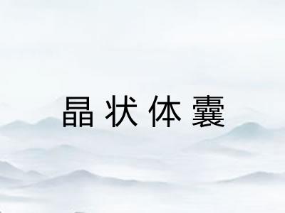 晶状体囊