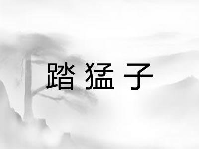踏猛子